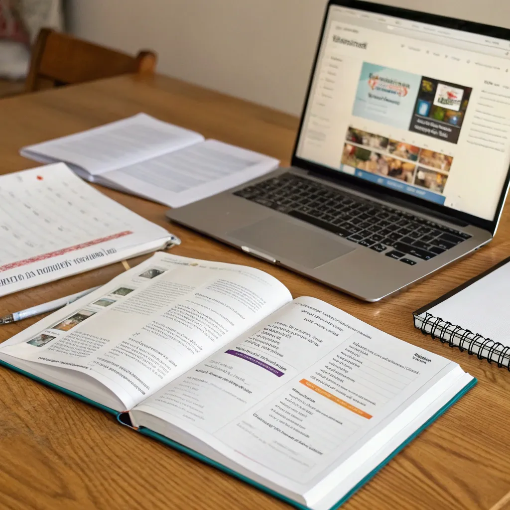 English course learning materials