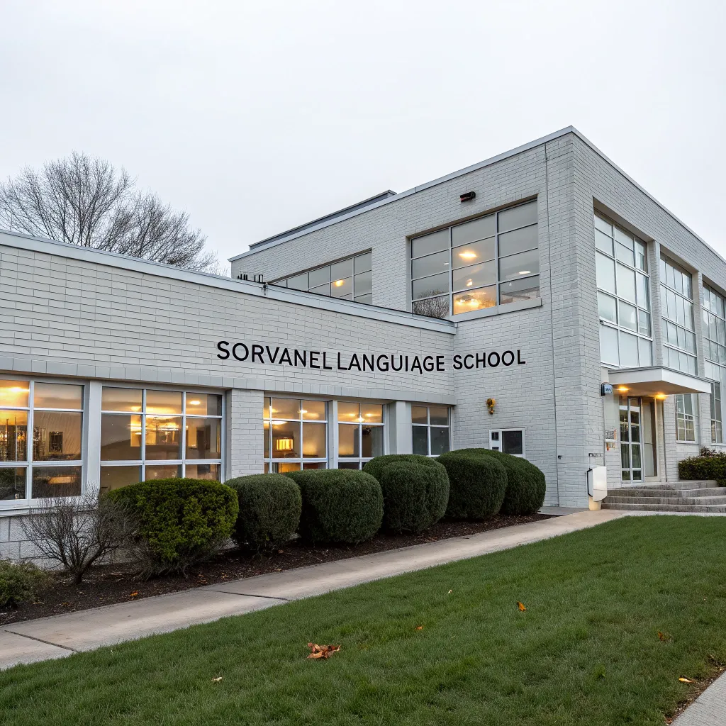 Exterior view of SORVANEL Language School